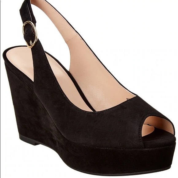 Rinna Suede Wedge - Stuart Weitzman